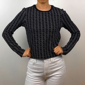Topshop long sleeve knit